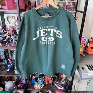 Vintage Reebok Green New York Jets Sweatshirt Men’s Size L Green NFL